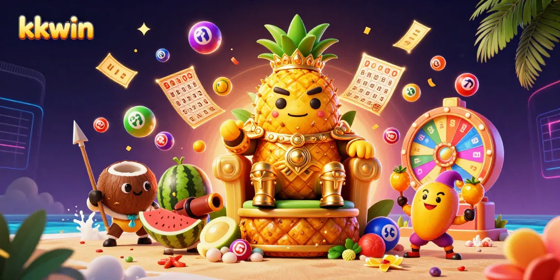 Experience the thrill of kkwin with vibrant lottery elements and a lively casino scene