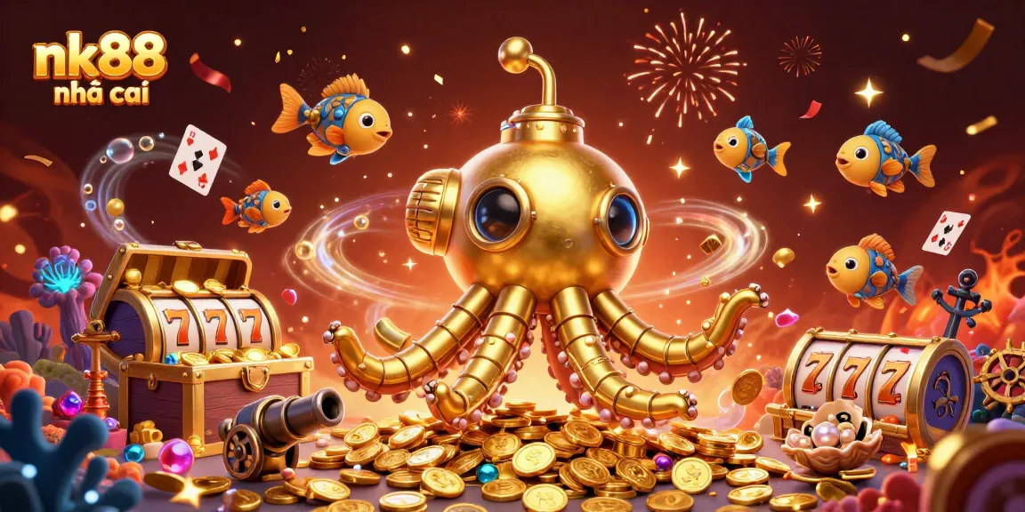Experience thrilling gaming at nk88 nhà cái with an exciting underwater treasure hunt.