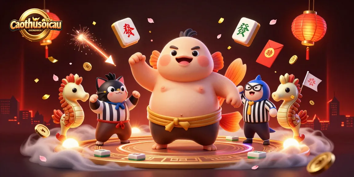 Engage with winning strategies at caothusoicau in this vibrant casino illustration featuring iconic characters.